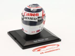 N. Mansell #5 Canon Williams fórmula 1 Campeón mundial 1992 casco 1:5 Spark Editions