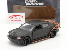 Dodge Charger 2006 Heist Car Fast & Furious mat black 1:24 Jada Toys