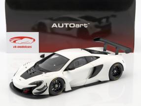 McLaren 650S GT3 Byggeår 2017 hvid / sort 1:18 AUTOart