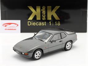 Porsche 924 S year 1986 Gray metallic 1:18 KK-Scale