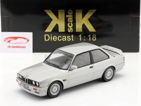 BMW 325i (E30) M-Paket 2 Año de construcción 1988 plata 1:18 KK-Scale
