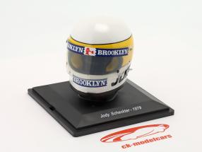 J. Scheckter #11 Scuderia Ferrari formula 1 World Champion 1979 helmet 1:5 Spark Editions