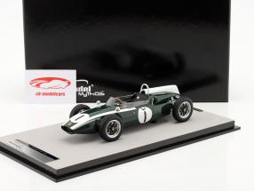 J. Brabham Cooper T53 #1 británico GP fórmula 1 Campeón mundial 1960 1:18 Tecnomodel