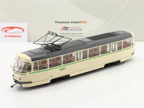 Tatra T4D Straßenbahn Magdeburg beige 1:43 Premium ClassiXXs