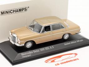 Mercedes-Benz 300 SEL 6.3 (W109) Baujahr 1968 gold metallic 1:43 Minichamps