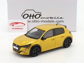 Peugeot 208 GT Baujahr 2020 faro gelb 1:18 OttOmobile