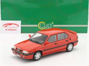 Alfa Romeo 33 S QV Permanent 4 Año de construcción 1991 rojo 1:18 Cult Scale