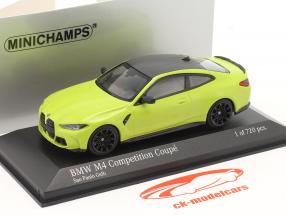 BMW M4 (G82) Competition Baujahr 2020 Sao Paolo gelb 1:43 Minichamps