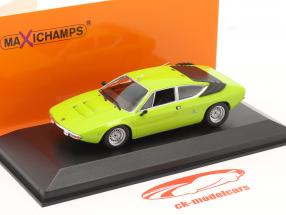 Lamborghini Urraco Año de construcción 1974 verde 1:43 Minichamps