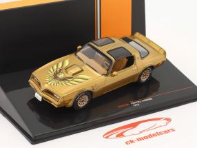 Pontiac Firebird Trans Am Año de construcción 1978 oro metálico 1:43 Ixo