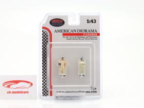 Racing Legends années 60 personnages Set 1:43 American Diorama