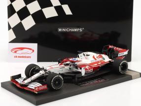 K. Räikkönen Alfa Romeo Racing C41 #7 Last Race Abu Dhabi formula 1 2021 1:18 Minichamps