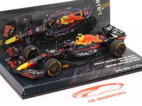 S. Perez Red Bull Racing RB18 #11 ganador Mónaco GP fórmula 1 2022 1:43 Minichamps