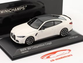 BMW M4 Competition Coupe (G82) Año de construcción 2020 blanco alpino 1:43 Minichamps