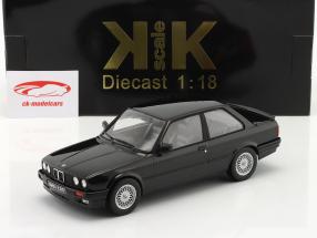 BMW 325i (E30) M package 1 year 1987 black 1:18 KK-Scale