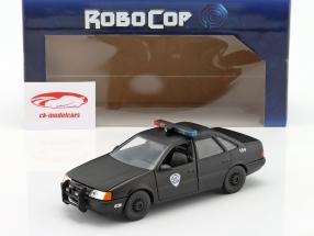 Ford Taurus OCP Anno di costruzione 1986 Film Robocop con figura Robocop 1:24 Jada Toys