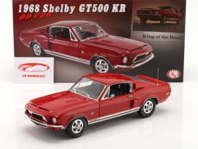 Shelby GT500 KR Rey de la carretera 1968 rojo 1:18 GMP