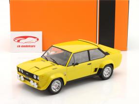 Fiat 131 Abarth Año de construcción 1980 amarillo 1:18 Ixo