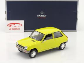 Renault 5 (R5) Byggeår 1974 gul 1:18 Norev