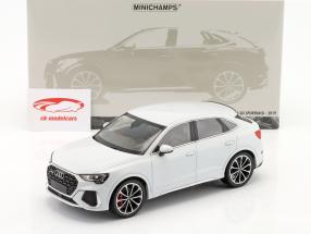Audi RS Q3 Sportback Año de construcción 2019 Blanco metálico 1:18 Minichamps