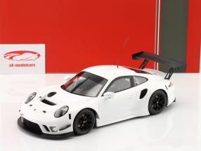Porsche 911 GT3 R Plain Body Version weiß 1:18 Ixo