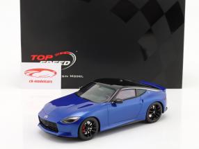 Nissan Z Performance LHD 2023 seiran blue 1:18 TrueScale