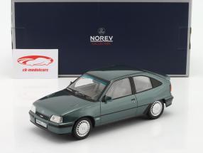 Opel Kadett GSi Año de construcción 1987 azul verde metálico 1:18 Norev