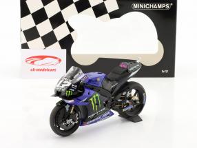 Maverick Vinales Yamaha YZR-M1 #12 MotoGP 2021 1:12 Minichamps