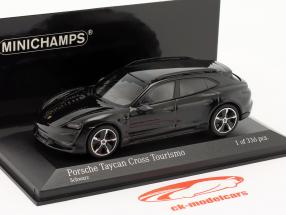 Porsche Taycan Cross Turismo Turbo S 2002 negro 1:43 Minichamps