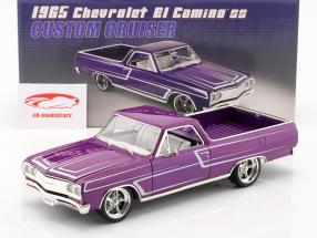 Chevrolet El Camino Pick-Up Custom Cruiser 1965 porpora 1:18 GMP