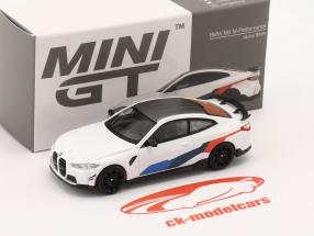 BMW M4 M-Performance LHD (G82) bianco alpino 1:64 TrueScale
