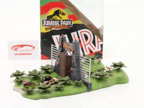 Jurassic Park 30 Jubilæum Nano Scene med 2 biler Jada Toys