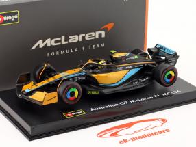 Lando Norris McLaren MCL36 #4 Australien GP formel 1 2022 1:43 Bburago