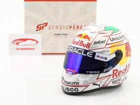 Sergio Perez Red Bull Racing #11 2nd Japan GP formula 1 2022 1:2 Schuberth