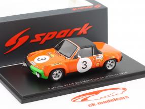 Porsche 914/6 #3 2e Marathon de la Route Nürburgring 1970 1:43 Spark