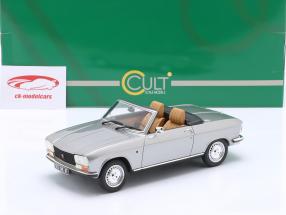 Peugeot 304 convertible year 1973 silver metallic 1:18 Cult Scale