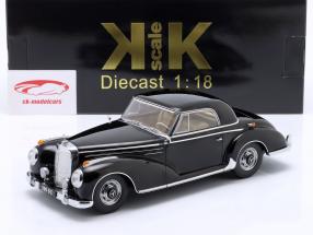 Mercedes-Benz 300 SC Coupe (W188) year 1955 black 1:18 KK-Scale