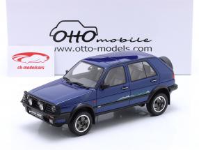 Volkswagen VW Golf II Country Año de construcción 1990 azul 1:18 OttOmobile