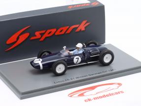 Stirling Moss Lotus 18-21 #7 gagnant Allemand GP formule 1 1961 1:43 Spark
