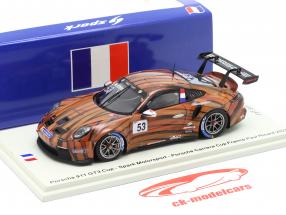 Porsche 911 GT3 Cup #53 Carrera Cup France Paul Ricard 2021 1:43 Spark