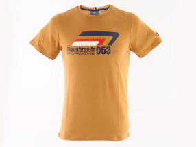 Porsche T-Shirt Roughroads 953 Camel Unisex