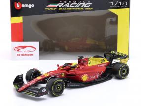 Charles Leclerc Ferrari F1-75 #16 2 italiensk GP formel 1 2022 1:18 Bburago