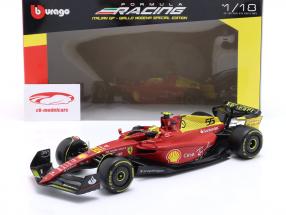 Carlos Sainz Jr. Ferrari F1-75 #55 4ème italien GP formule 1 2022 1:18 Bburago
