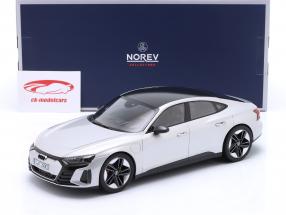 Audi RS e-tron GT Baujahr 2021 silber 1:18 Norev