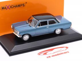 Opel Rekord A Baujahr 1962 blau metallic / schwarz 1:43 Minichamps