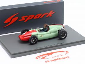 Bruce Halford Cooper T51 #48 8ème Français GP formule 1 1960 1:43 Spark