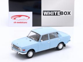 Wartburg 353 year 1967 light blue 1:24 WhiteBox