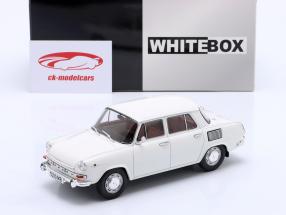 Skoda 1000 MB Baujahr 1968 weiß 1:24 WhiteBox