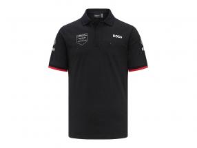 Porsche Team Polo-Shirt formule E zwart
