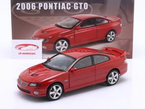 Pontiac GTO year 2006 red 1:18 GMP